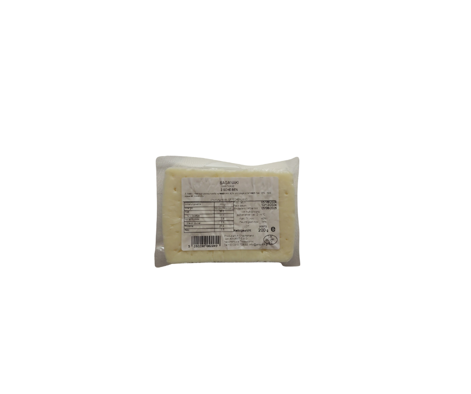 Saganaki Hartkäse in Scheiben 200g Arvanitis