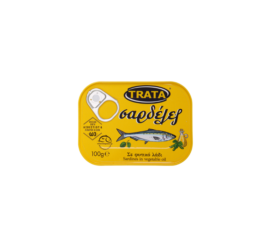 Sardinen in Pflanzenöl 100g Trata
