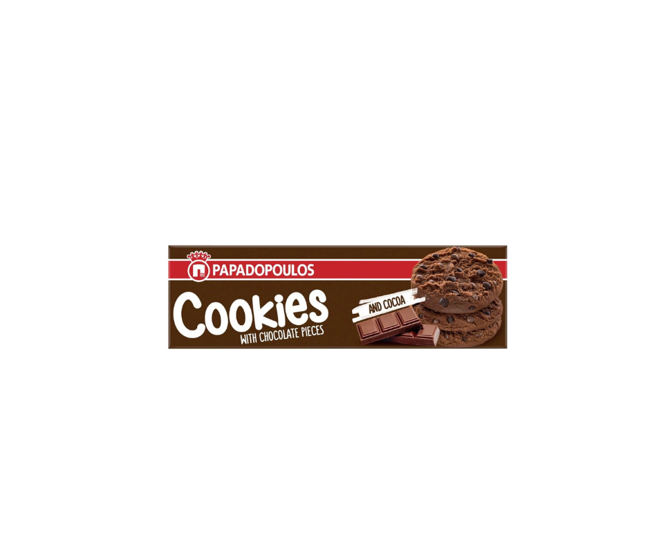 Coockies Kakao 180g Papadopoulos