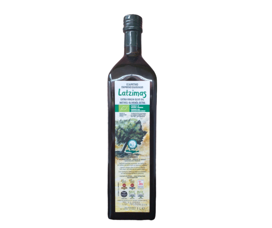Natives Bio Olivenöl Extra 1l Latzimas
