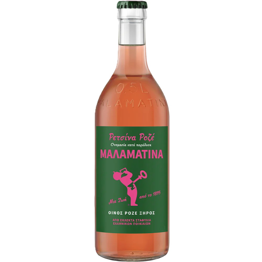 Retsina "Malamatina" Rose 0,5l