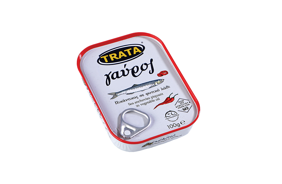 Sardellen "Gavros" pikant 100g Trata