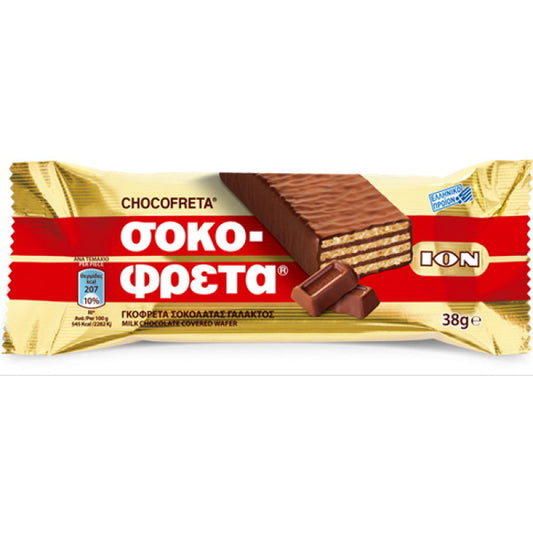 Schokowaffel "Chocofreta" 38g Ion
