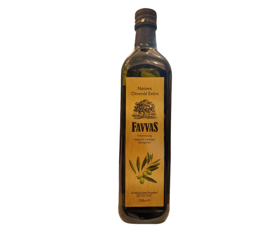 Natives Olivenöl Extra 0,75l Favvas