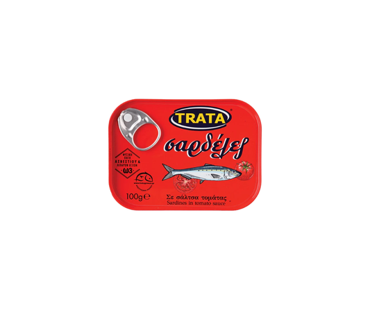 Sardinen in Tomatensauce 100g Trata