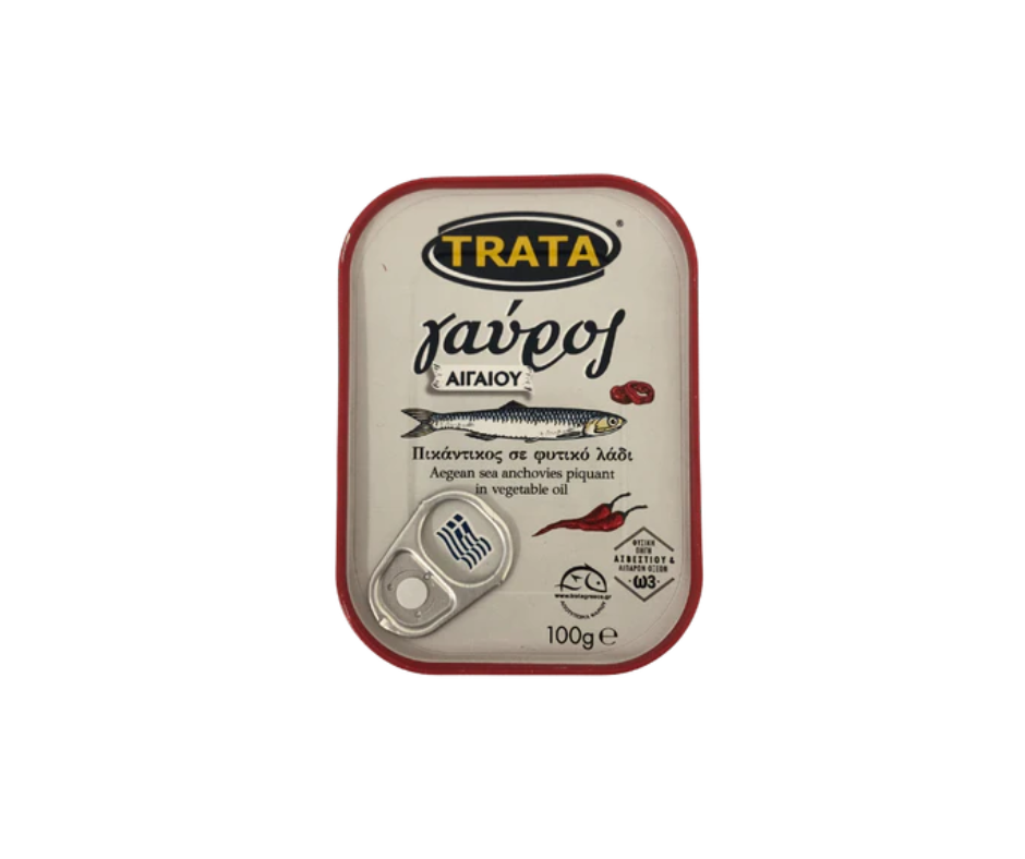 Sardellen "Gavros" pikant 100g Trata