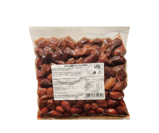 Kalamata Oliven 500g vakuumiert Latrovalis
