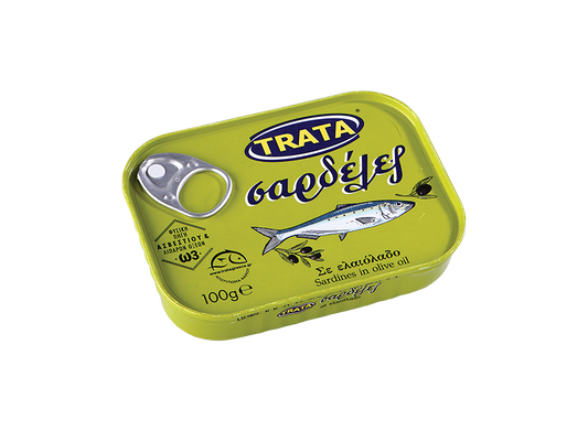 Sardinen in Olivenöl 100g Trata