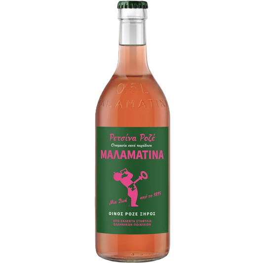 Retsina "Malamatina" Rose 0,5l