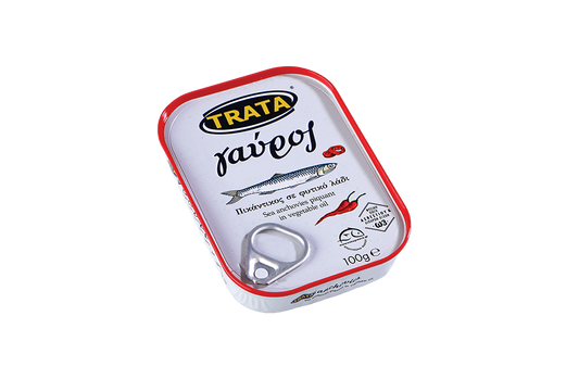 Sardellen "Gavros" pikant 100g Trata
