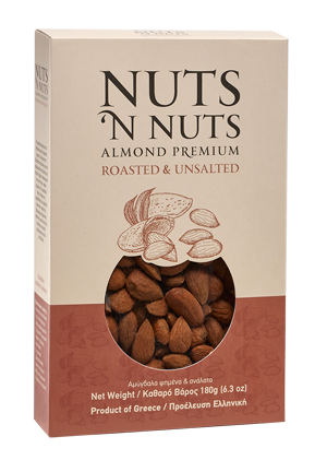 Mandeln geröstet & ungesalzen 180 g Nut N Nuts