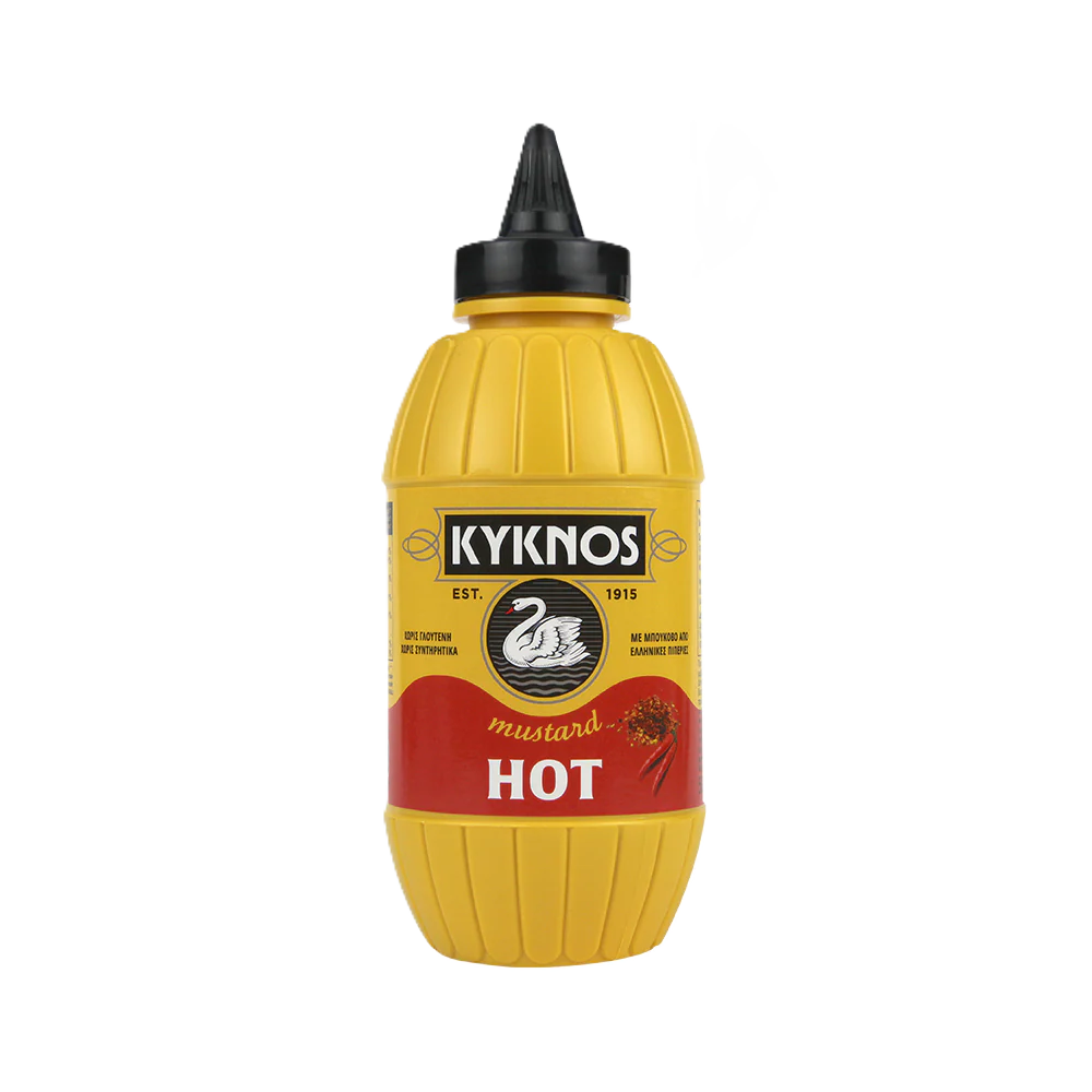Senf scharf 500g Kyknos