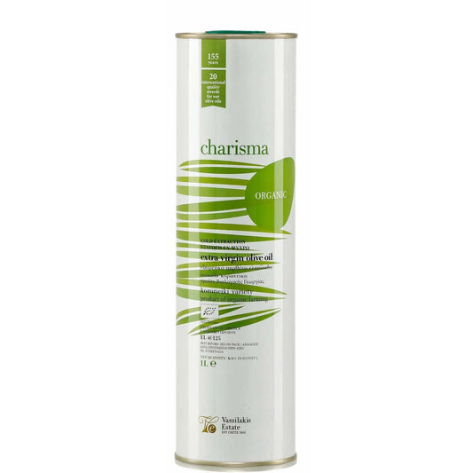 Bio Olivenöl Charisma 1l Vassilakis Estate
