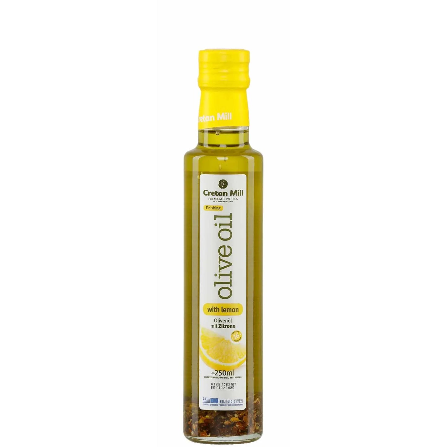 Olivenöl mit Zitrone 0,25l Cretan Olive Mill
