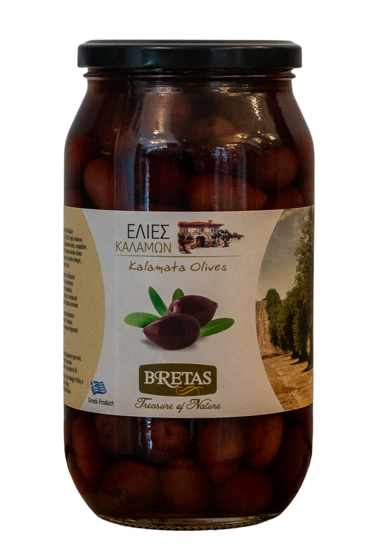 Oliven "Kalamata" 1kg Bretas
