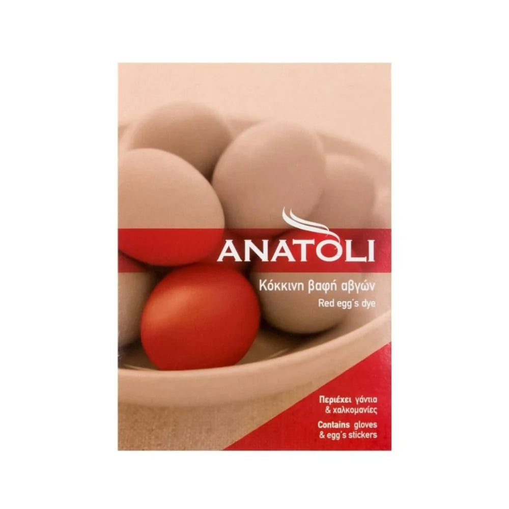 Eierfarbe (Pulver) Rot 3g Anatoli