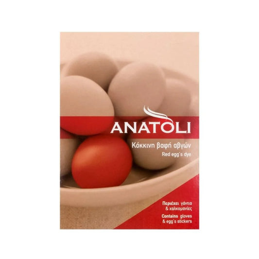 Eierfarbe (Pulver) Rot 3g Anatoli